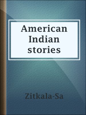 cover image of American Indian stories